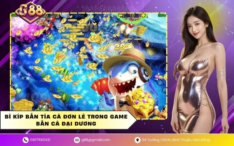 Bí kíp bắn tỉa cá đơn lẻ trong game bắn cá đại dương