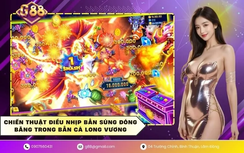 Chiến thuật điều nhịp bắn súng đóng băng trong bắn cá long vương