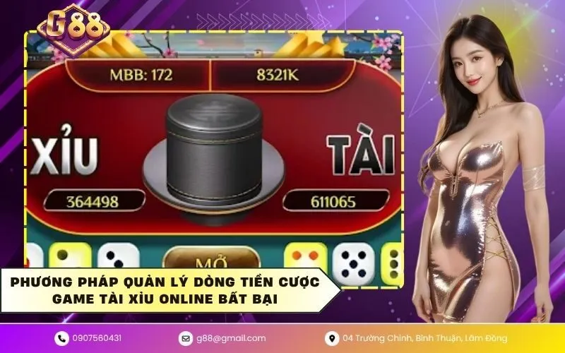 Phương pháp quản lý dòng tiền cược game tài xỉu online bất bại