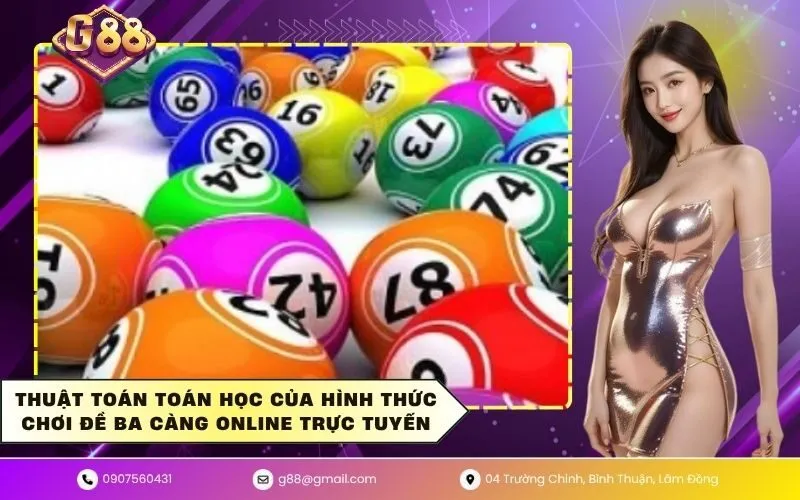 Thuật toán toán học của hình thức chơi đề ba càng online trực tuyến